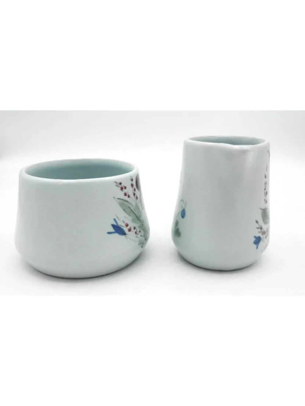 Thistleware by Buchan Cream and Open Sugar Set Pattern BUCTHI No 312 and 313